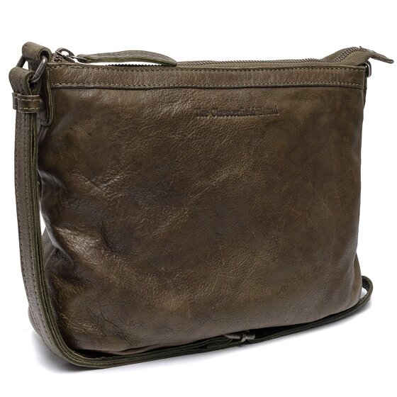 The Chesterfield Brand Washed Shoulder bag Leather 26 cm olive