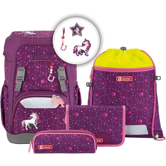 Step by Step Giant school bag set 5pcs. purple