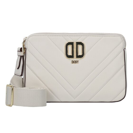 DKNY Delphine shoulder bag leather 23 cm beige