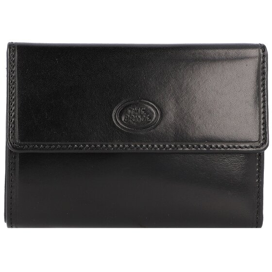 The Bridge Story Donna wallet leather 14 cm black