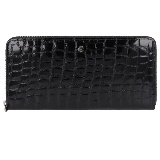 Esquire Nizza Wallet RFID protection Leather 18.5 cm black