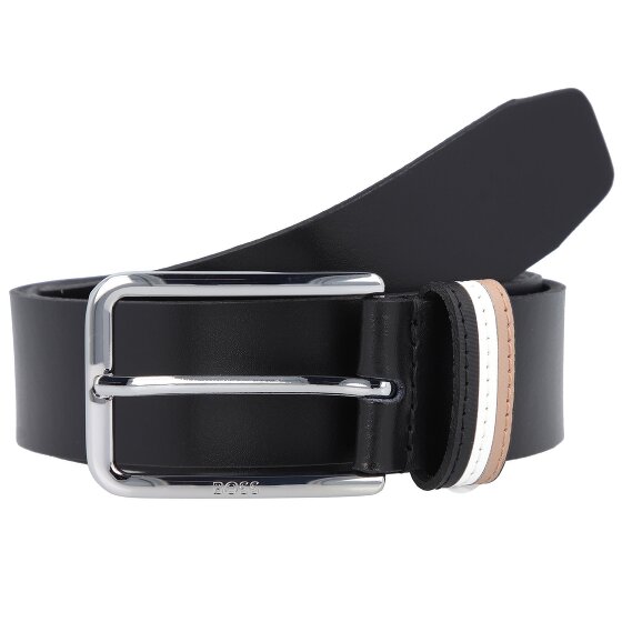 Boss Calis Belt Leather black 100 cm