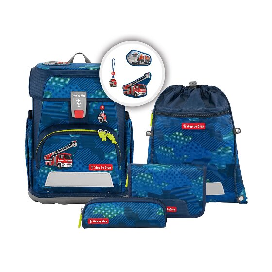 Step by Step Cloud School bag set blue