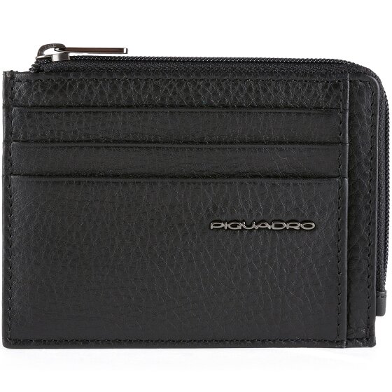 Piquadro Modus Special Credit card case Leather 11 cm black