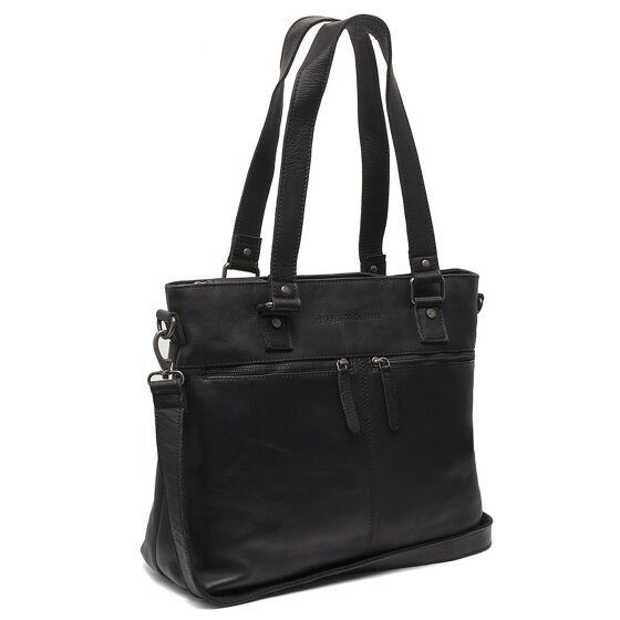 The Chesterfield Brand Rome Shopper Bag Leather 38 cm Laptop compartment black