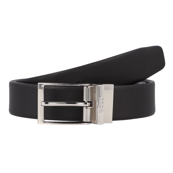 Boss Ofede Belt Leather black individually shortenable