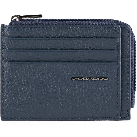 Piquadro Modus Special Credit card case Leather 11 cm blue