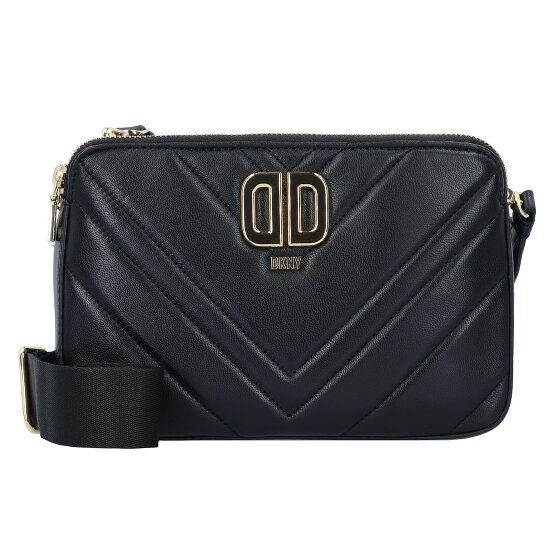 DKNY Delphine shoulder bag leather 23 cm black