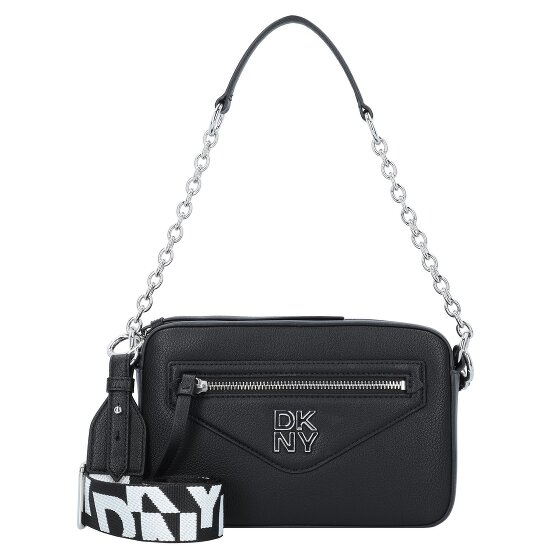 DKNY Milan Shoulder Bag Leather 22.5 cm black