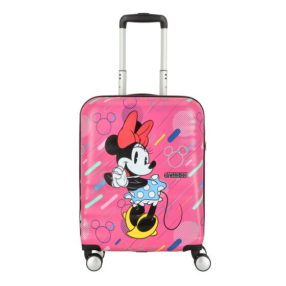 American Tourister Wavebreaker Disney 4 wheels Cabin trolley 55 cm hot pink