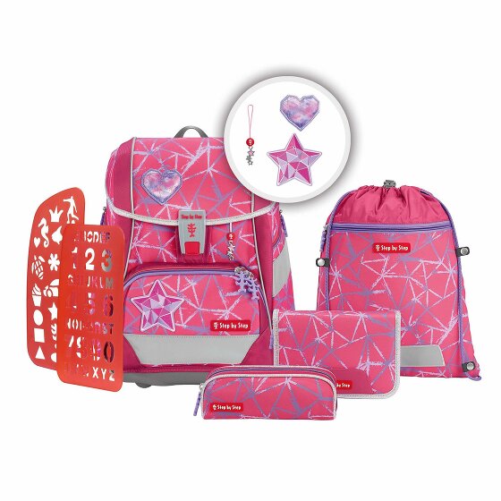 Step by Step 2in1 School bag set pink