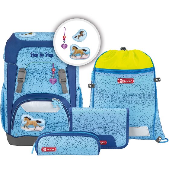 Step by Step Giant school bag set 5pcs. blue