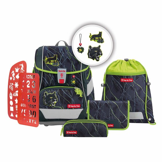 Step by Step 2in1 School bag set green