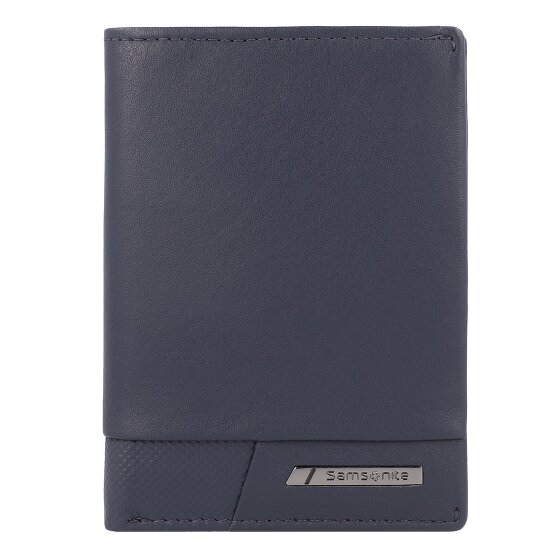 Samsonite PRO-DLX 6 SLG Credit card case RFID protection Leather 8 cm blue