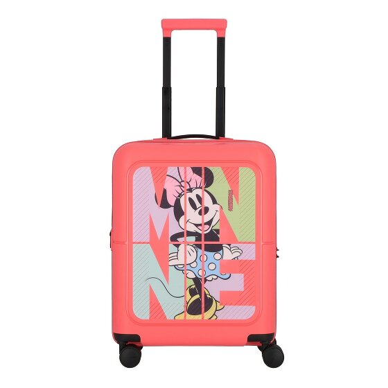 American Tourister Dashpop Disney 4 wheels Cabin trolley 55 cm with expansion pleat pink