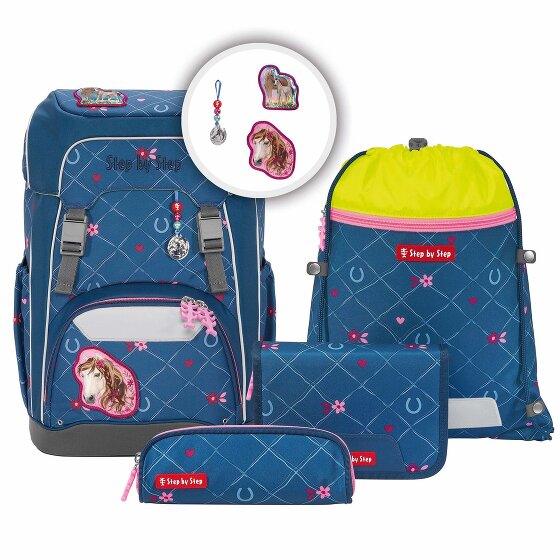 Step by Step Giant school bag set 5pcs. blue