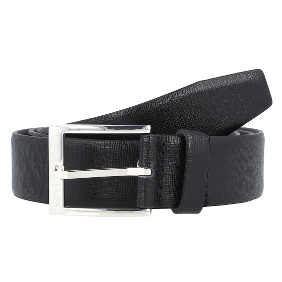 Boss Clo belt leather black 90 cm