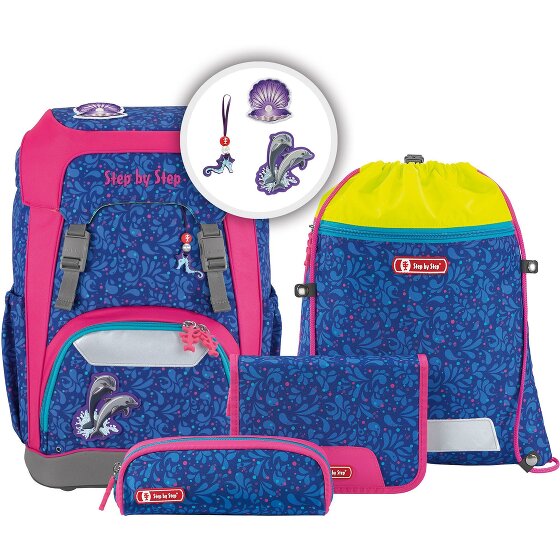 Step by Step Giant school bag set 5pcs. blue