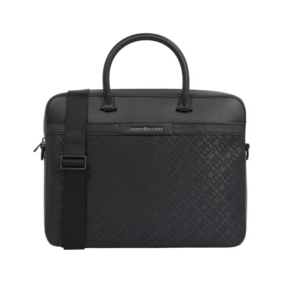 Tommy Hilfiger Monogram Laptop bag 41 cm black