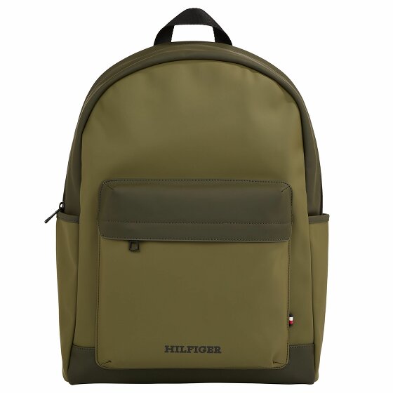 Tommy Hilfiger TH Monotype Backpack 46 cm Laptop compartment olive