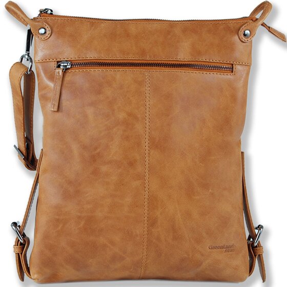 Greenland Nature Light shoulder bag leather 27 cm brown