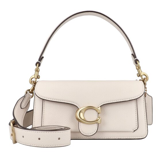 Coach Tabby Handbag Leather 20 cm beige