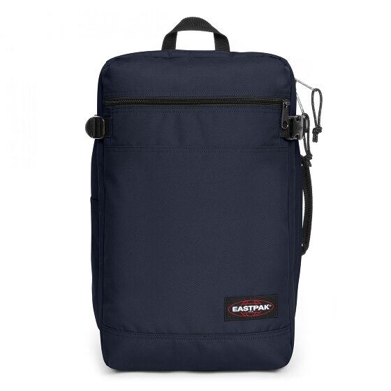 Eastpak Transit'r Pack Weekender travel backpack 44 cm laptop compartment blue