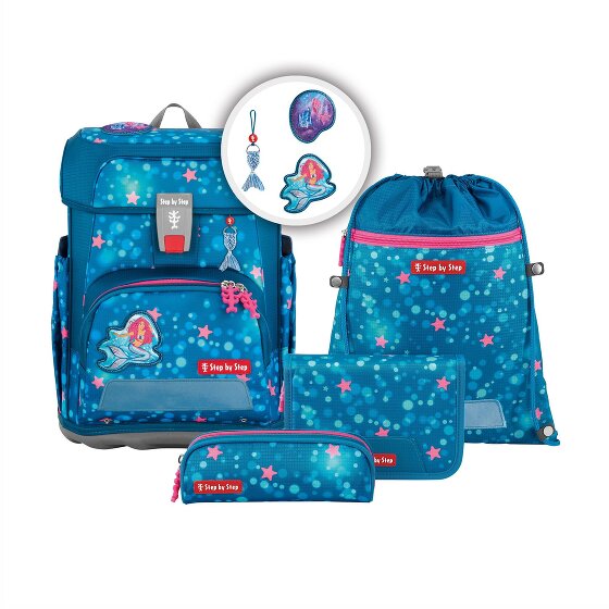 Step by Step Cloud School bag set petrol