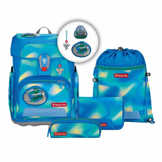 Step by Step Cloud Flash School bag set 5-piece blue