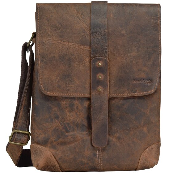 Greenland Nature Classic shoulder bag leather 25 cm brown