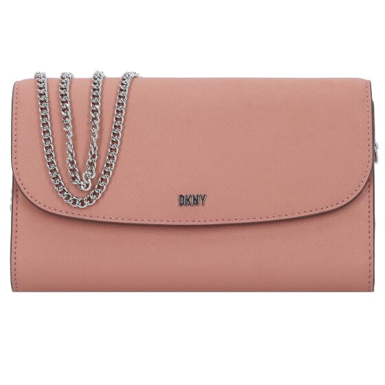 DKNY Sidney clutch purse 20 cm hot pink