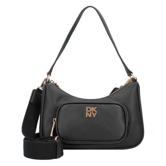 DKNY Philo Shoulder Bag Leather 24 cm black