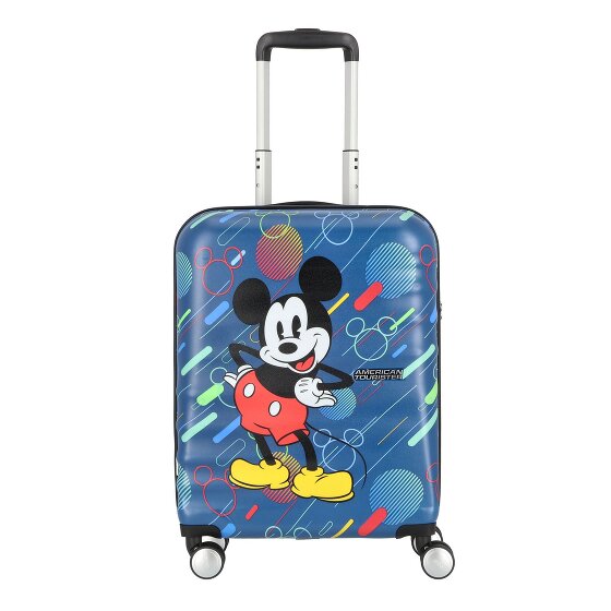 American Tourister Wavebreaker Disney 4 wheels Cabin trolley 55 cm blue