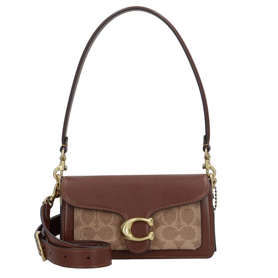 Coach Tabby Shoulder Bag Leather 20 cm brown