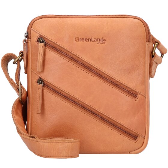 Greenland Nature Nature shoulder bag RFID leather 21 cm brown