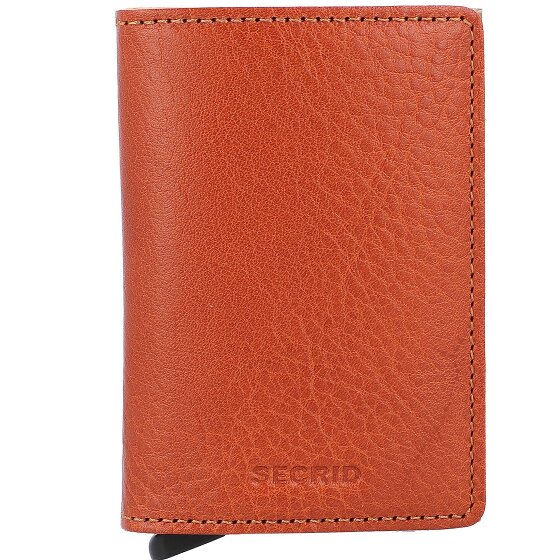 Secrid Slimwallet Vegetable credit card case RFID leather 7 cm brown