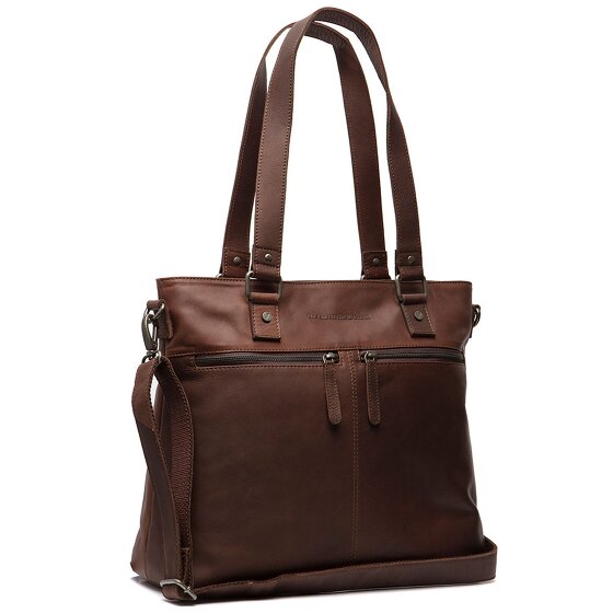 The Chesterfield Brand Rome Shopper Bag Leather 38 cm Laptop compartment brown