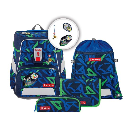 Step by Step Space school bag set 5 pieces blue