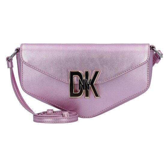 DKNY Downtown Shoulder bag Leather 24.5 cm purple