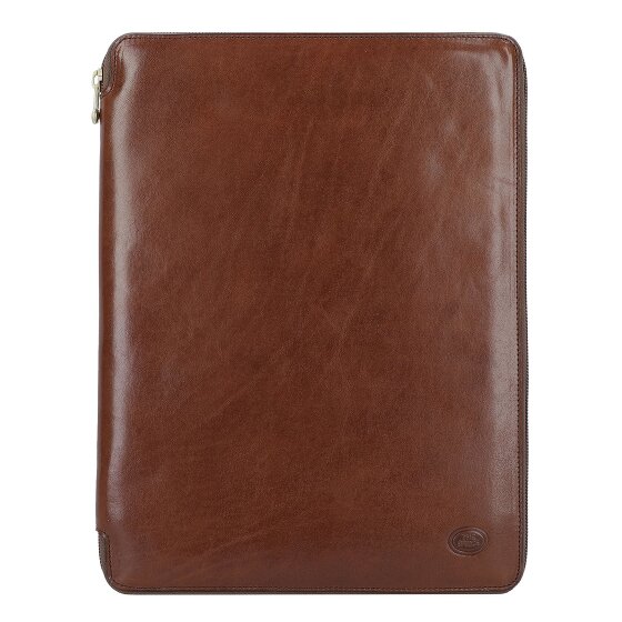 The Bridge Story Uomo writing case leather 32 cm brown